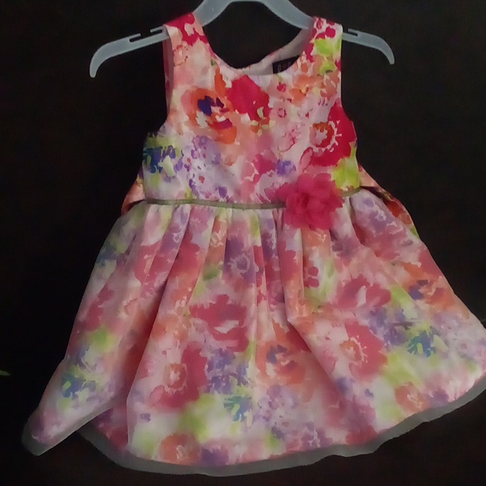 Girls colorful spring dress size 4T